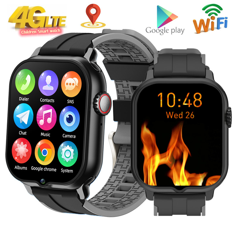 Smartwatch Watches For Kid Boy With Gps - 2024 Kids Watch Android 9.0 4G