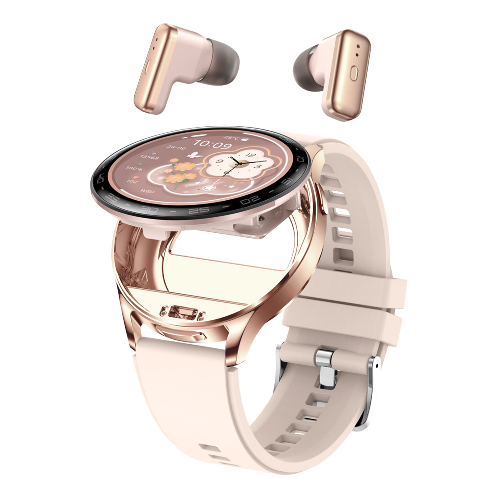 Smartwatch Noise Watches - Smartwatch With Earbuds Magnetic Charging Painless