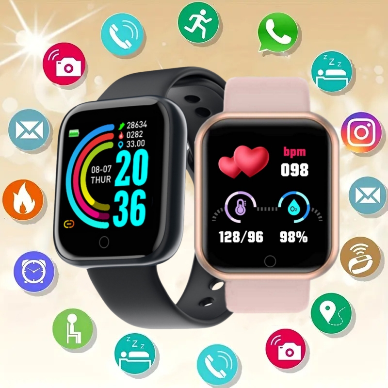 Smartwatch Digital Watches For Kids - Smart Watch Message Remind Music Control