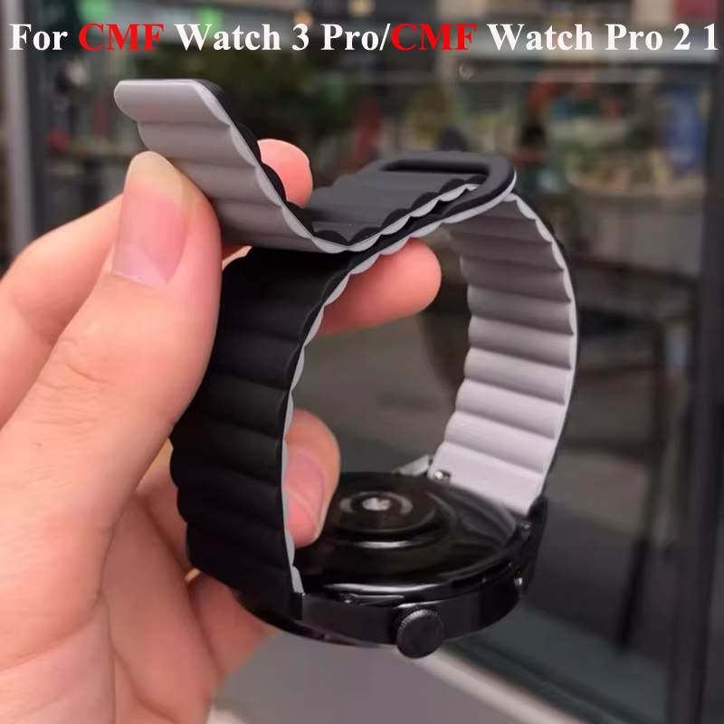 Smartwatch Nothing Watches - 22mm Magnetic Silicone Band For CMF