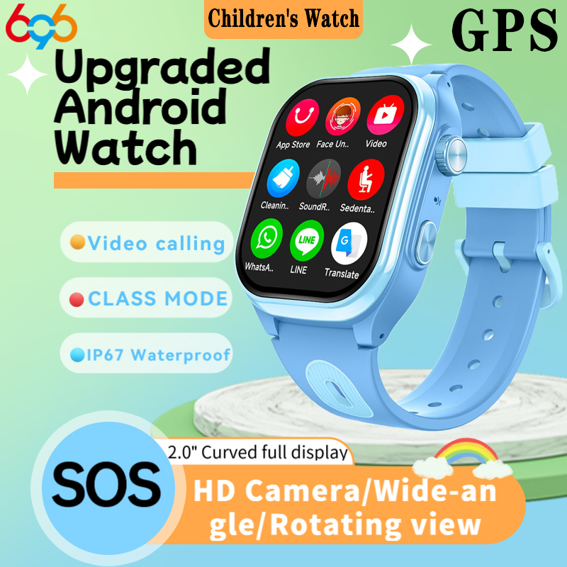 Smartwatch Watches For Kid Boy With Gps - Kids 4G Smart Phone Watches 2+16G