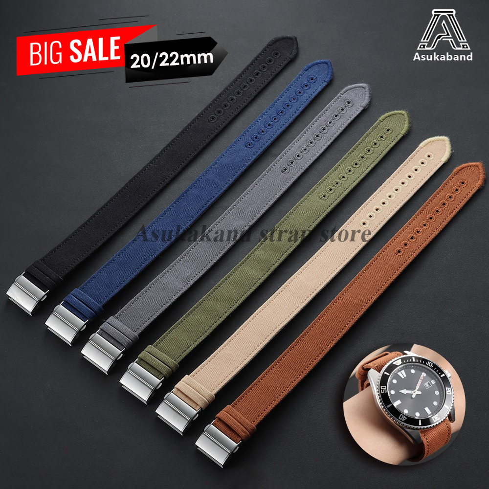 Smartwatch Casio Watches For Men - 20mm 22mm Nylon Watchstrap for Omega