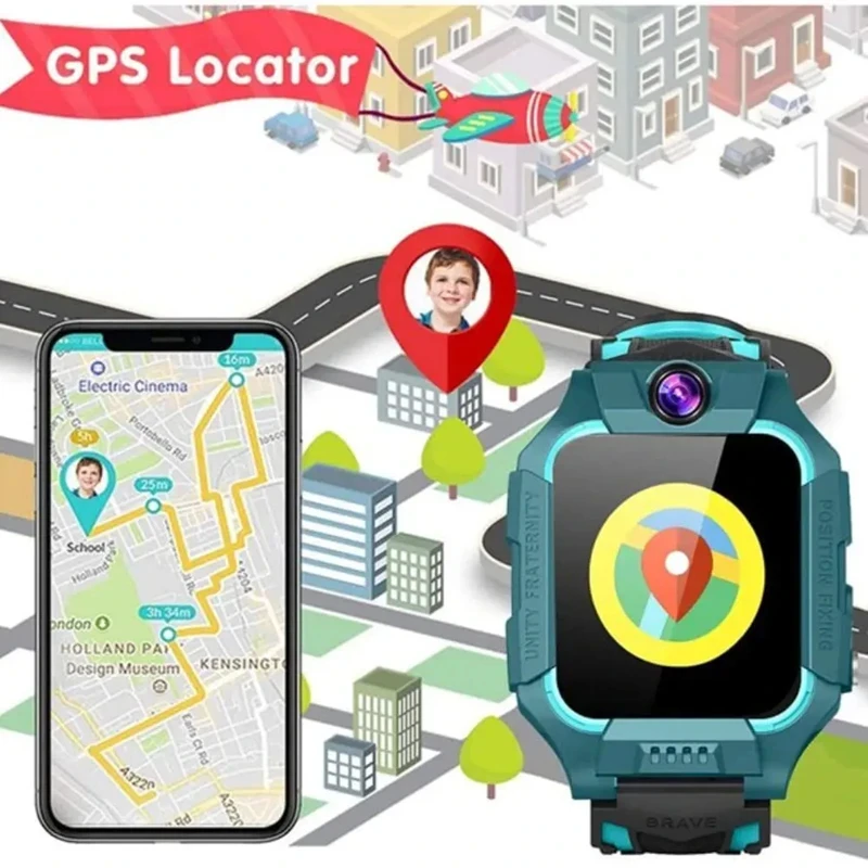 VIVO 2026 Kids 4G Smart Watch  - огляд і ціна Smartwatch Watches For Kid Boy With Gps