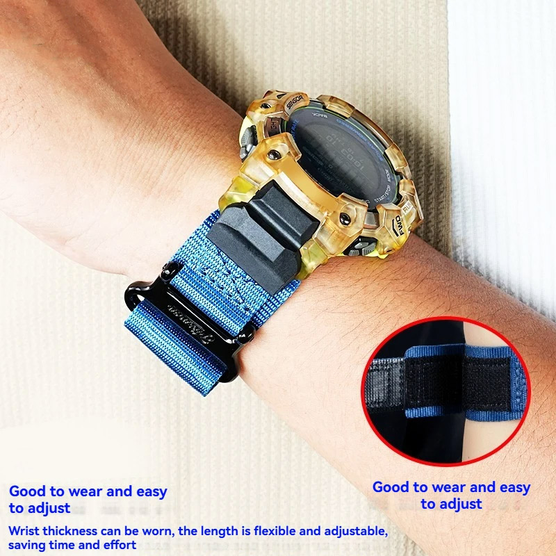 GBD H1000 Canvas Watchband for - огляд і ціна Smartwatch Casio Watches For Men
