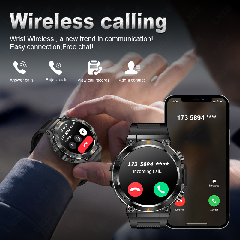 LIGE 2026 Smart Watches Heart  - огляд і ціна Smartwatch Watches For Sale