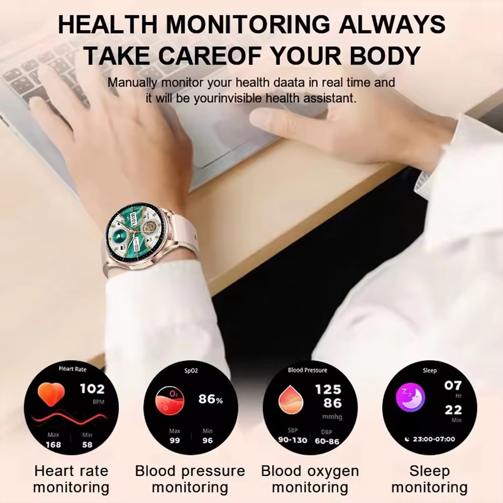 DAORKOW Smart Watch T98 Blueto - огляд і ціна Smartwatch Noise Watches