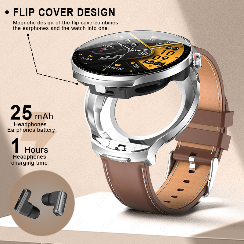 NEW Smart Watch Earphone Men T - огляд і ціна Smartwatch Noise Watches