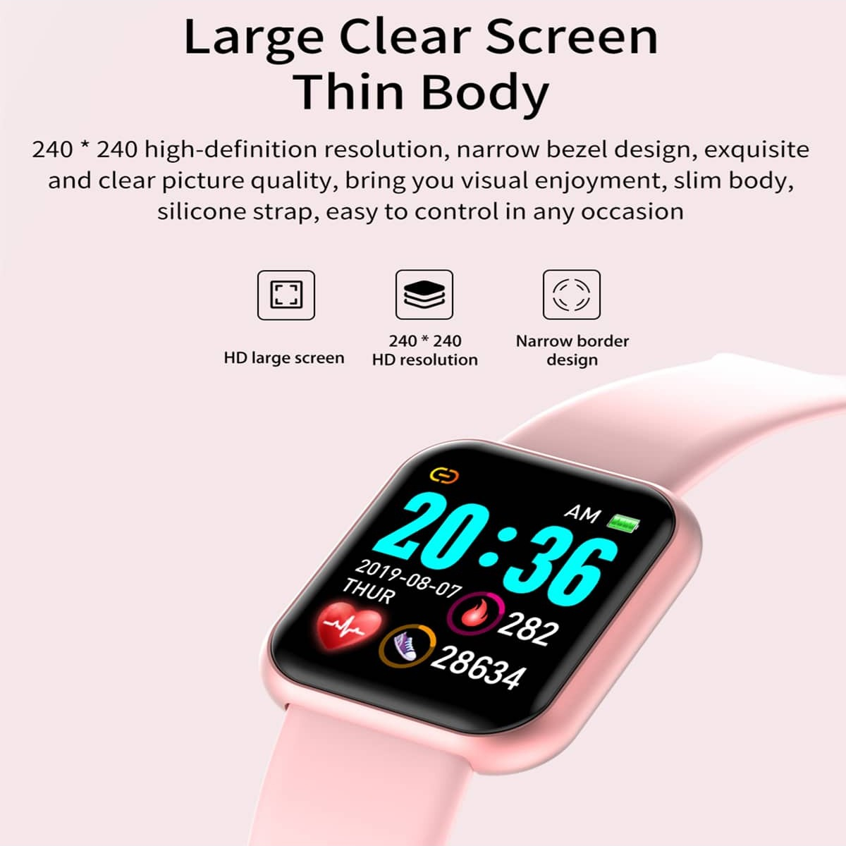Smart Watch Message Remind Mus - огляд і ціна Smartwatch Digital Watches For Kids