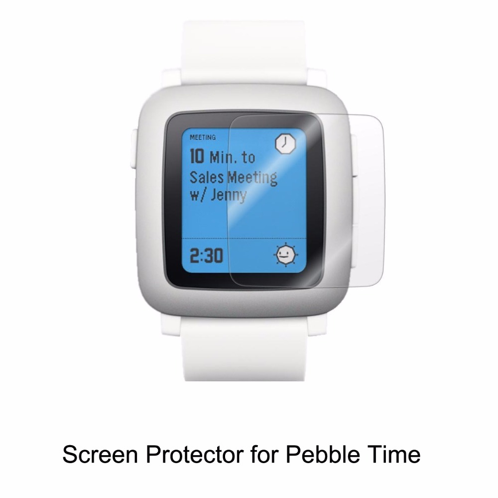 6* Clear LCD PET Film Anti-Scr - огляд і ціна Smartwatch Pebble Watches