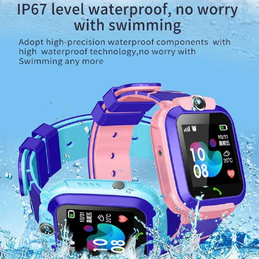Lenovo Q12 Children's Smart Wa - огляд і ціна Smartwatch Watches For Kid Boy With Gps