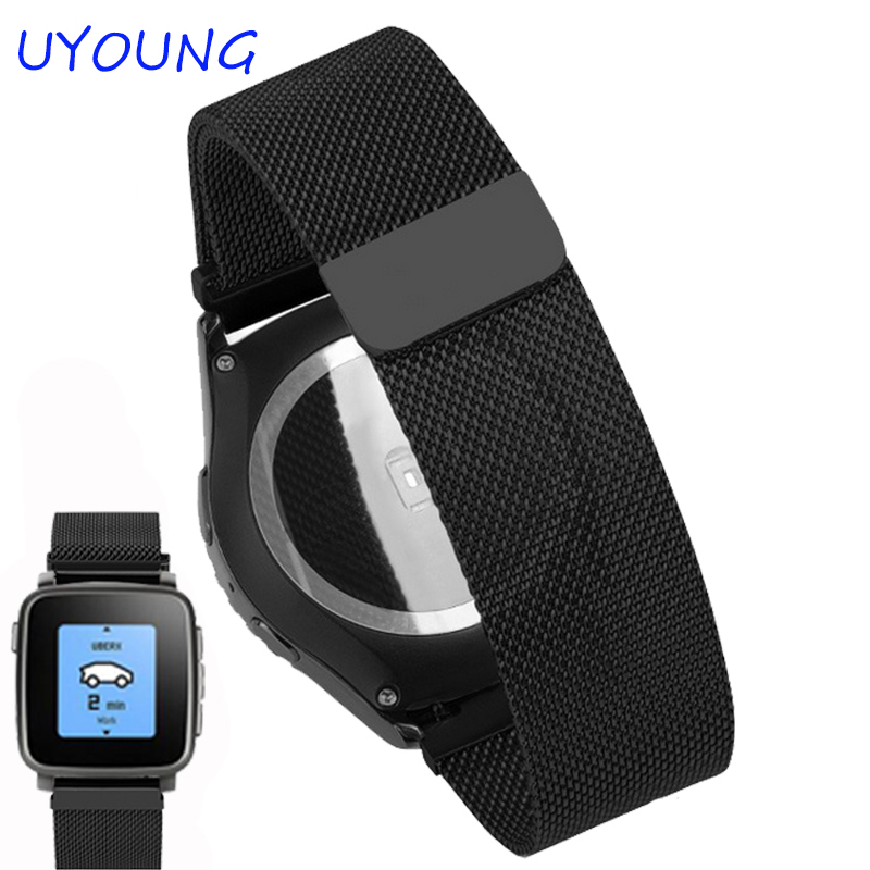 22mm Milanese Loop Strap For P - огляд і ціна Smartwatch Pebble Watches