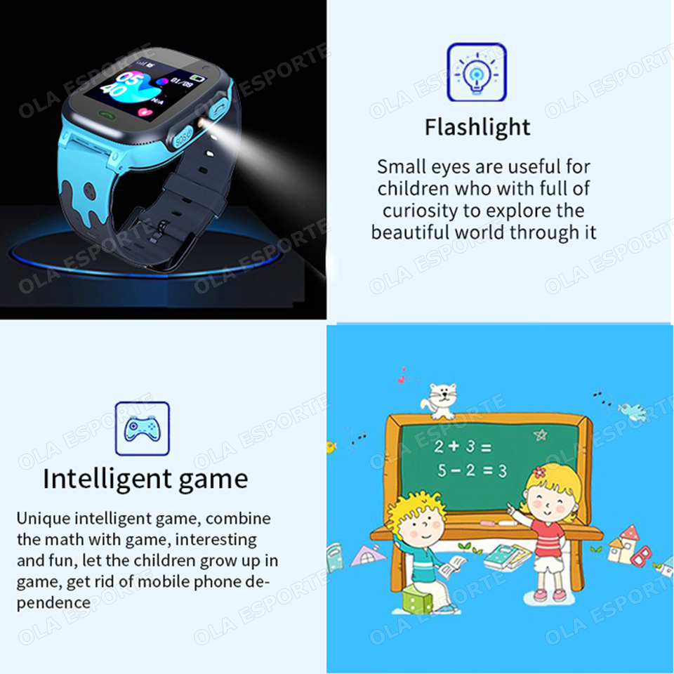 2025 New Kids Smart Watch Chil - огляд і ціна Smartwatch Watches For Kid Boy With Gps