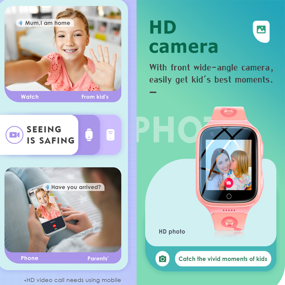 4G Smart Watch Kids GPS WiFi V - огляд і ціна Smartwatch Watches For Kid Boy With Gps