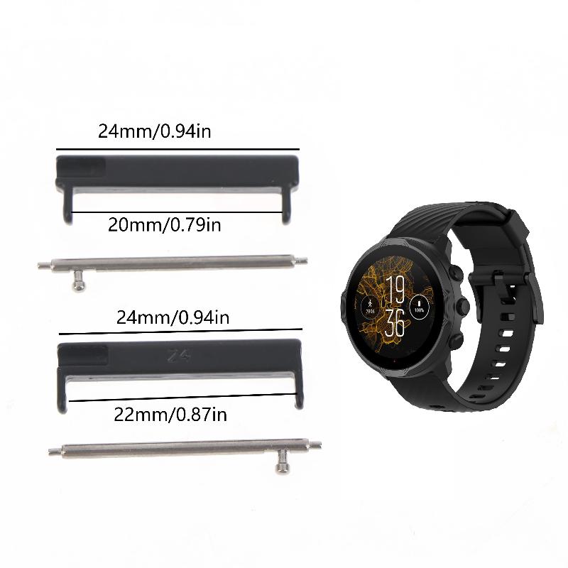 Hot Sale 1Pair 24mm To 22mm/20 - огляд і ціна Smartwatch Watches For Sale