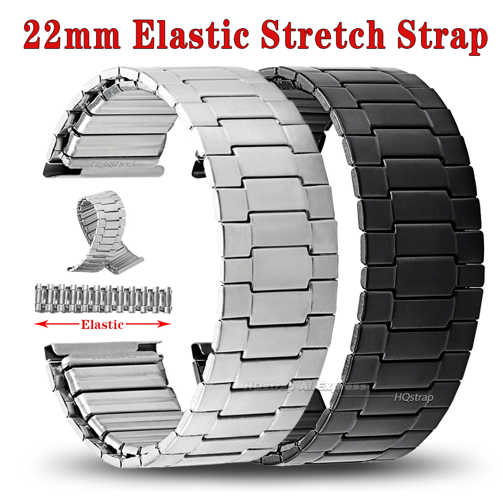 Elastic Steel Watch Strap 22mm - огляд і ціна Watches Rolex Smartwatch