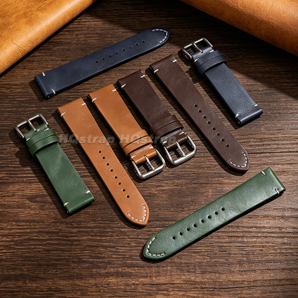 Oil Wax Leather Watch Strap 18 - огляд і ціна Watches Rolex Smartwatch