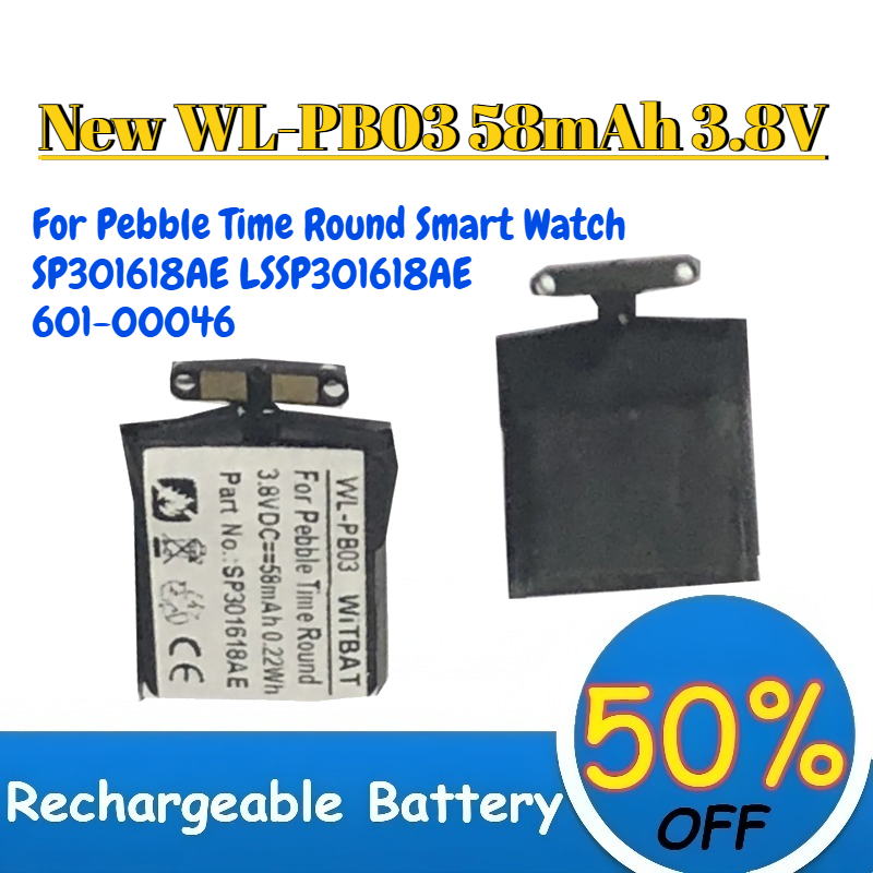 High-Quality New WL-PB03 58mAh - огляд і ціна Smartwatch Pebble Watches