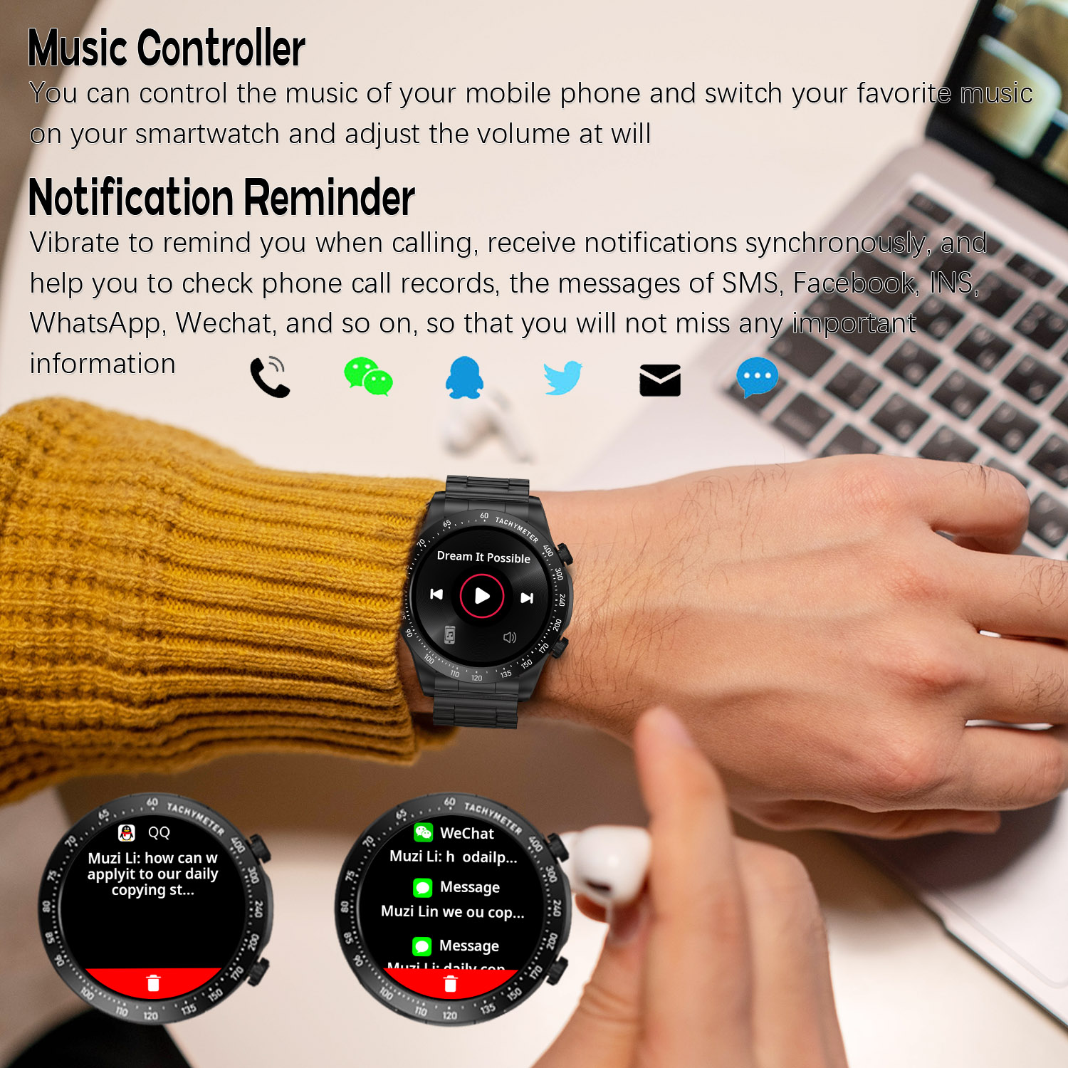 ROLLSTIMI Premium All-Match Me - огляд і ціна Smartwatch Premium Watches For Women