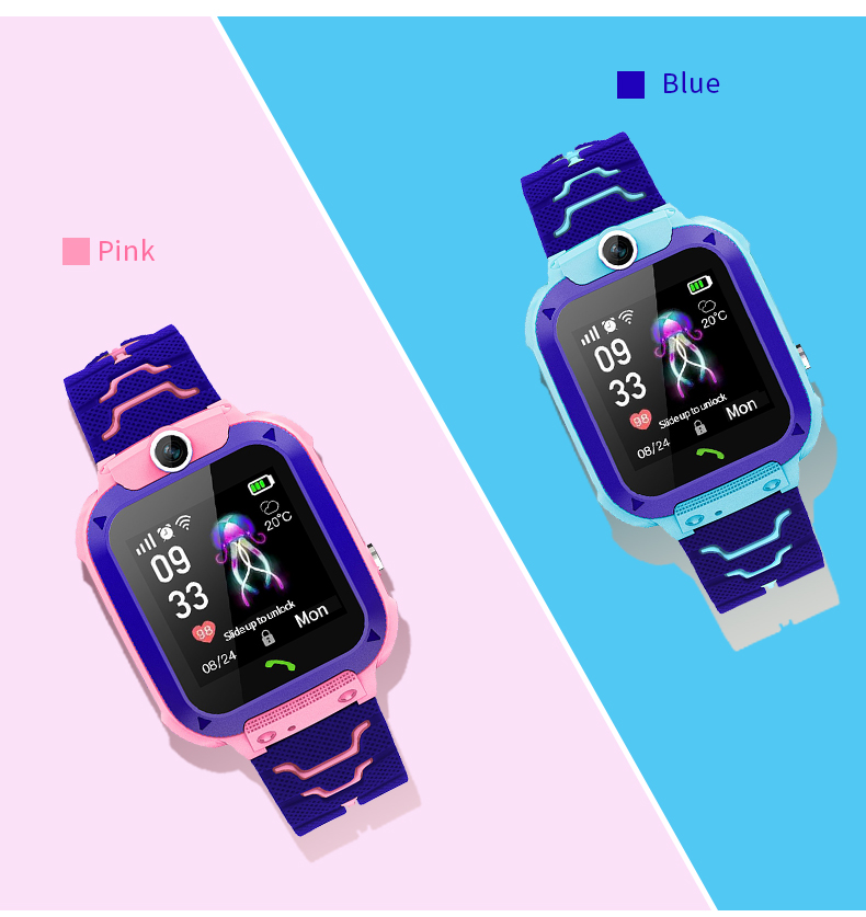 Q12B Kids Smart Watch with SOS - огляд і ціна Smartwatch Watches For Kid Boy With Gps