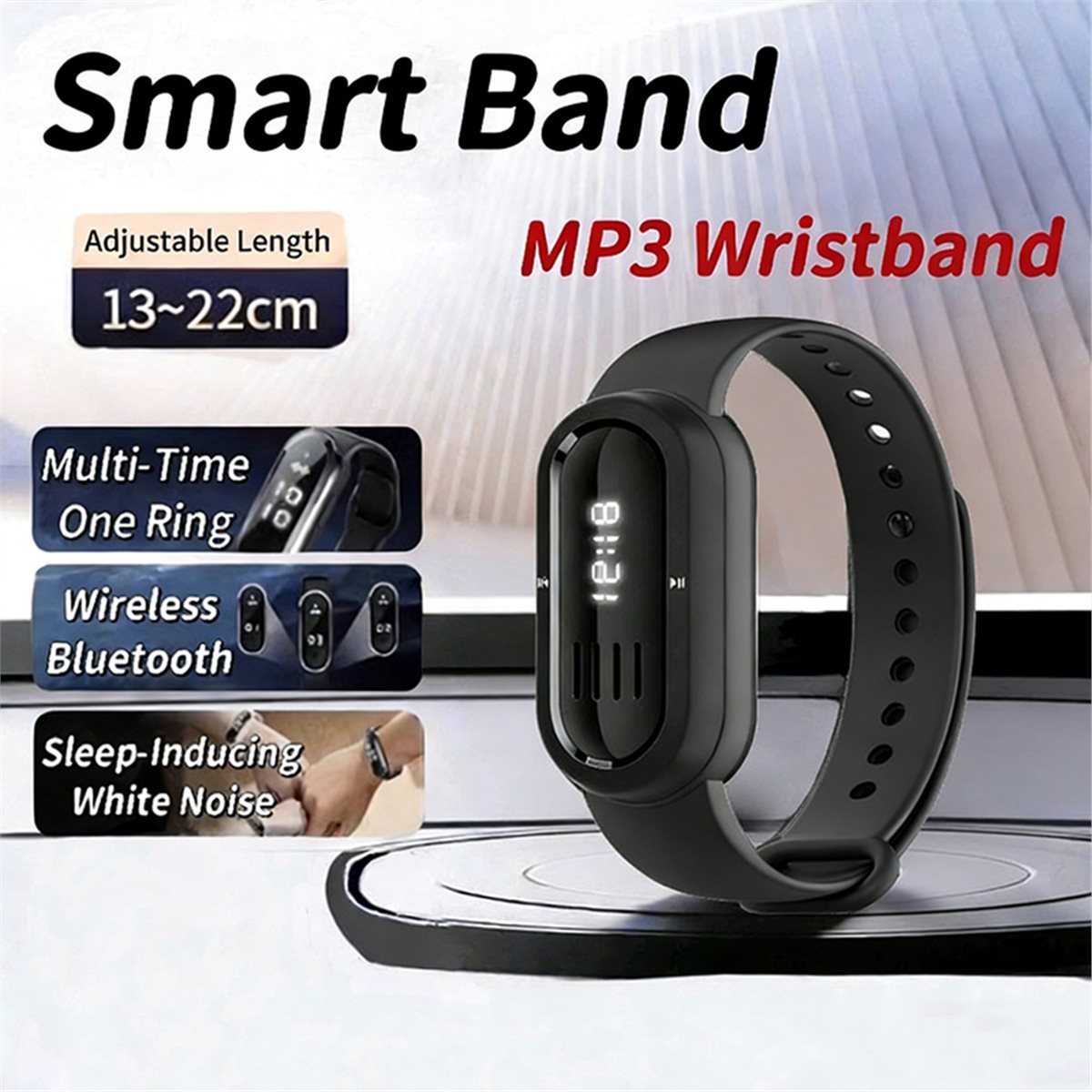 DTC5 Digital Smart Bracelet Wr - огляд і ціна Smartwatch Noise Watches