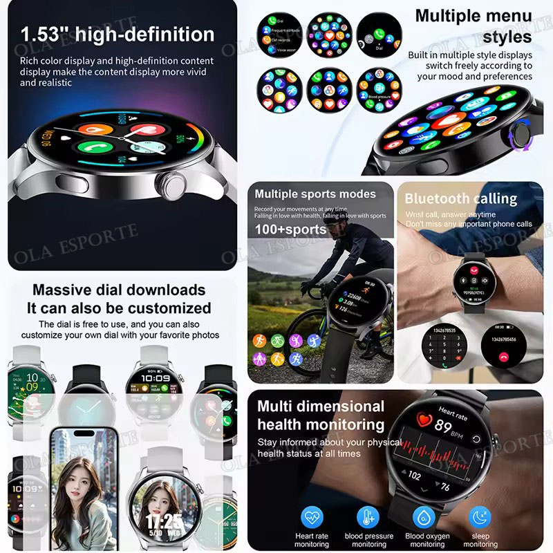 New SmartWatch for Men Women B - огляд і ціна Smartwatch Nothing Watches