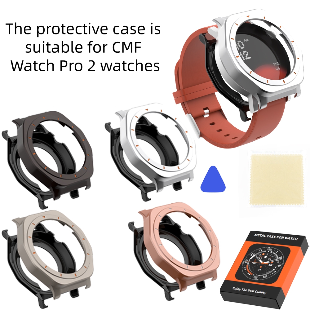 Metal case for CMF BY NOTHING  - огляд і ціна Smartwatch Nothing Watches