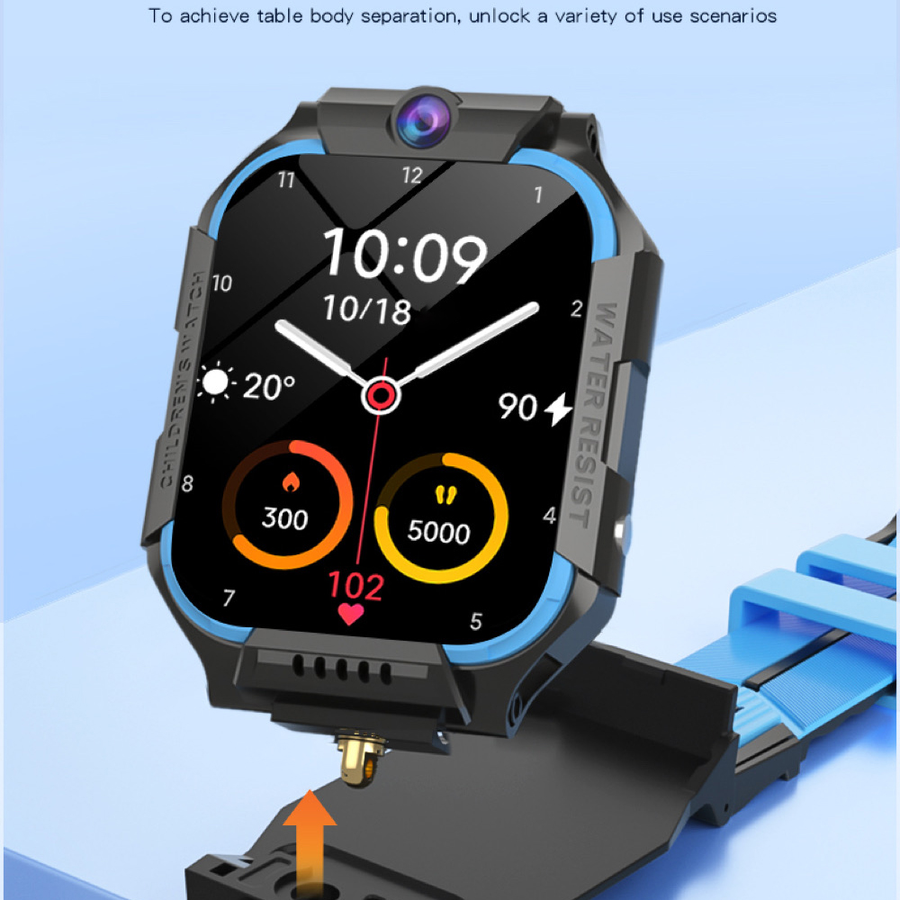 4G SIM Card Children's Smart W - огляд і ціна Smartwatch Watches For Kid Boy With Gps