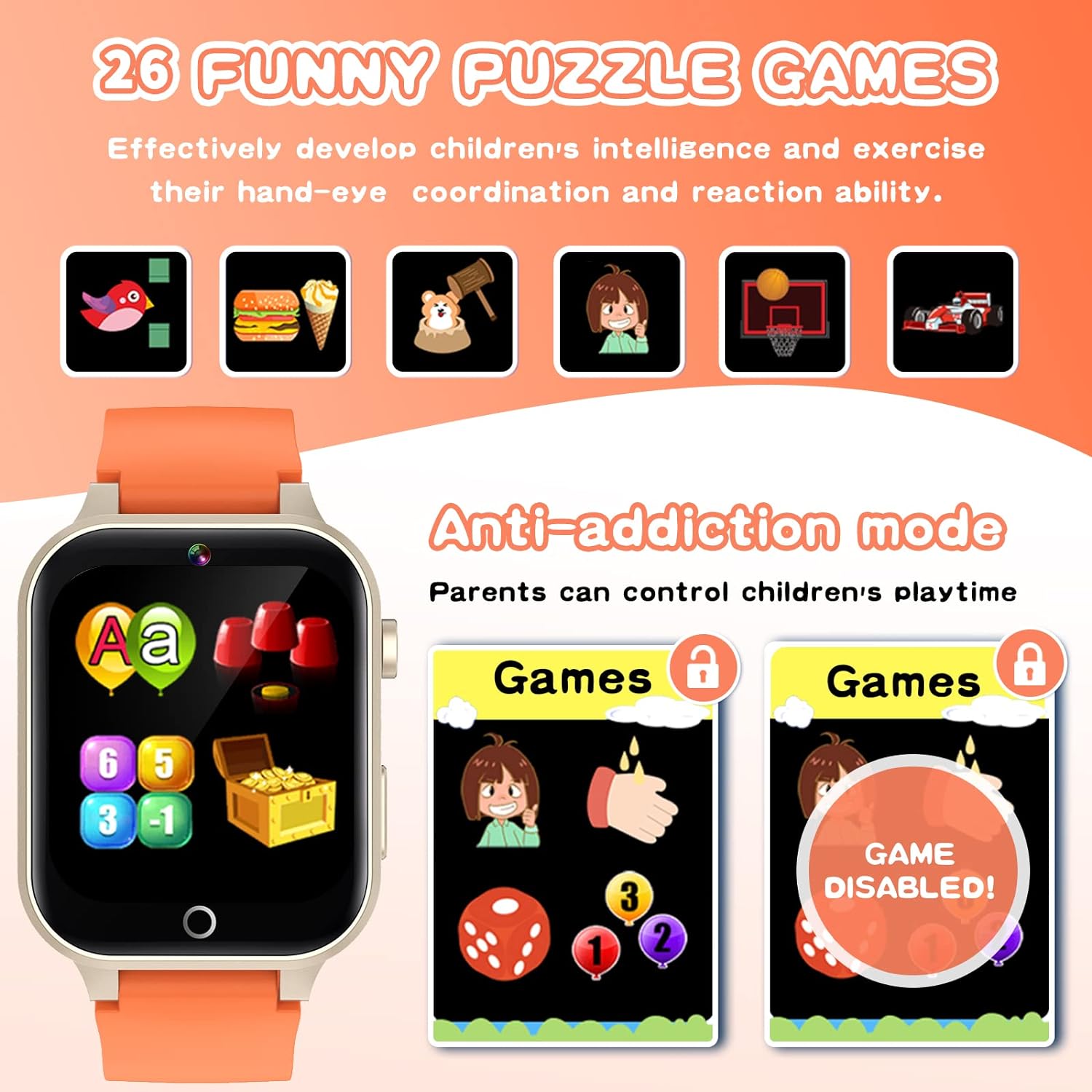 Kids Games Smart Watch for Age - огляд і ціна Smartwatch Digital Watches For Kids