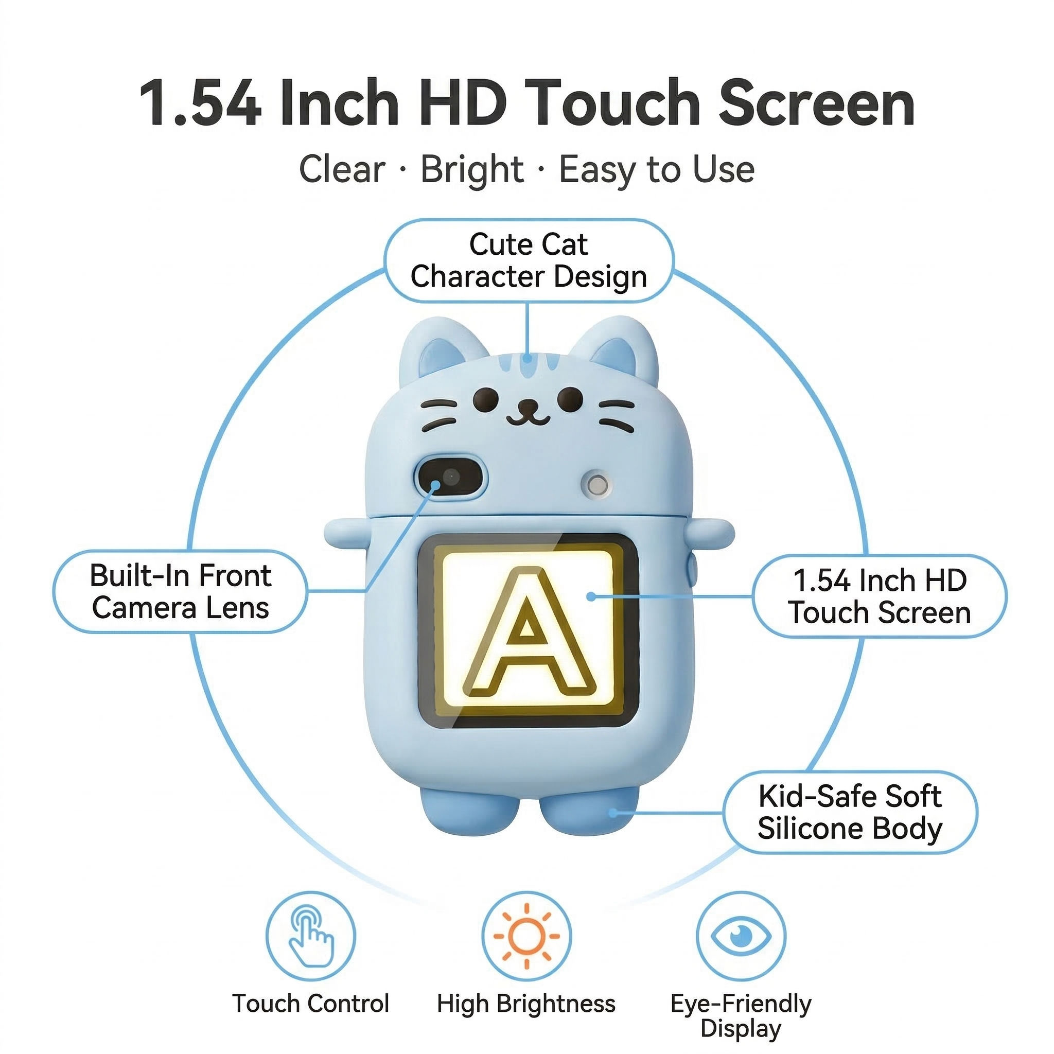 Wearable Kids Camera Watch 3 i - огляд і ціна Smartwatch Digital Watches For Kids