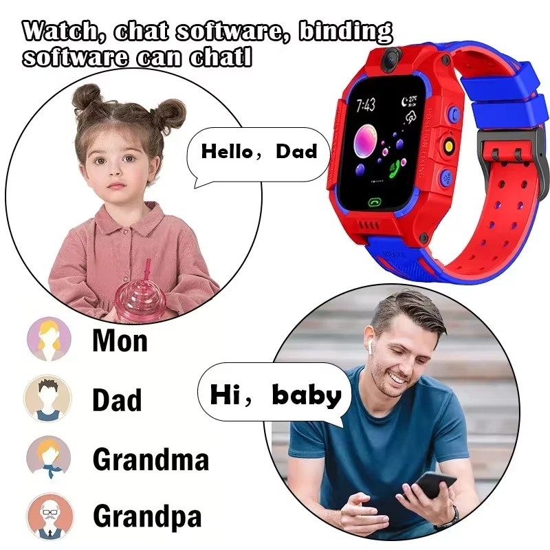 Lenov 5G Child Camera Smart Wa - огляд і ціна Smartwatch Watches For Kid Boy With Gps